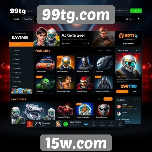 Interface do usuário do 99tg.com recebe elogios