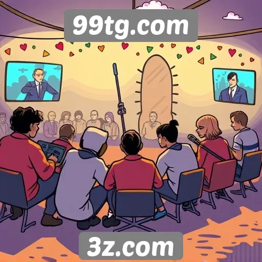 Como a comunidade interage no 99tg.com